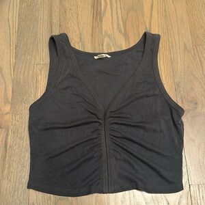 Urban Outfitters Scrunch Crop Tank Top